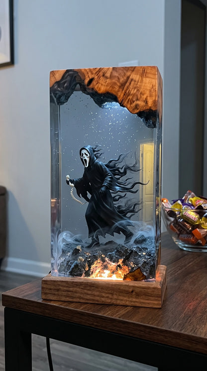 Horror Resin Lamps