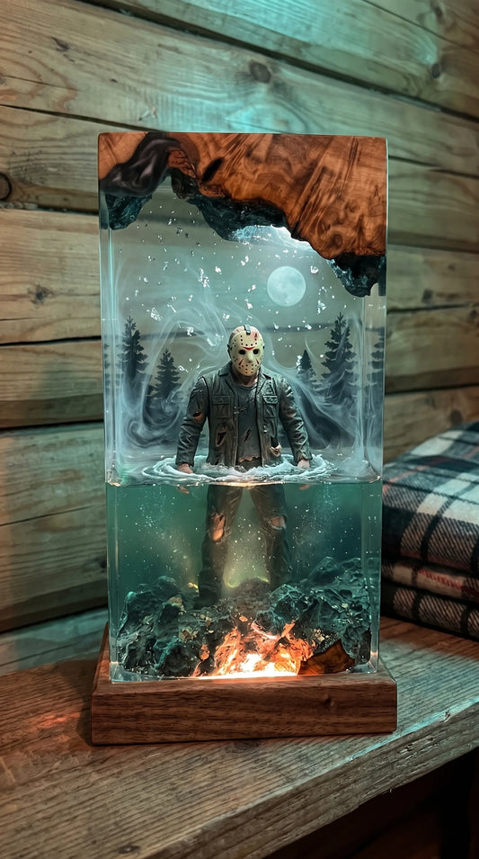 Horror Resin Lamps