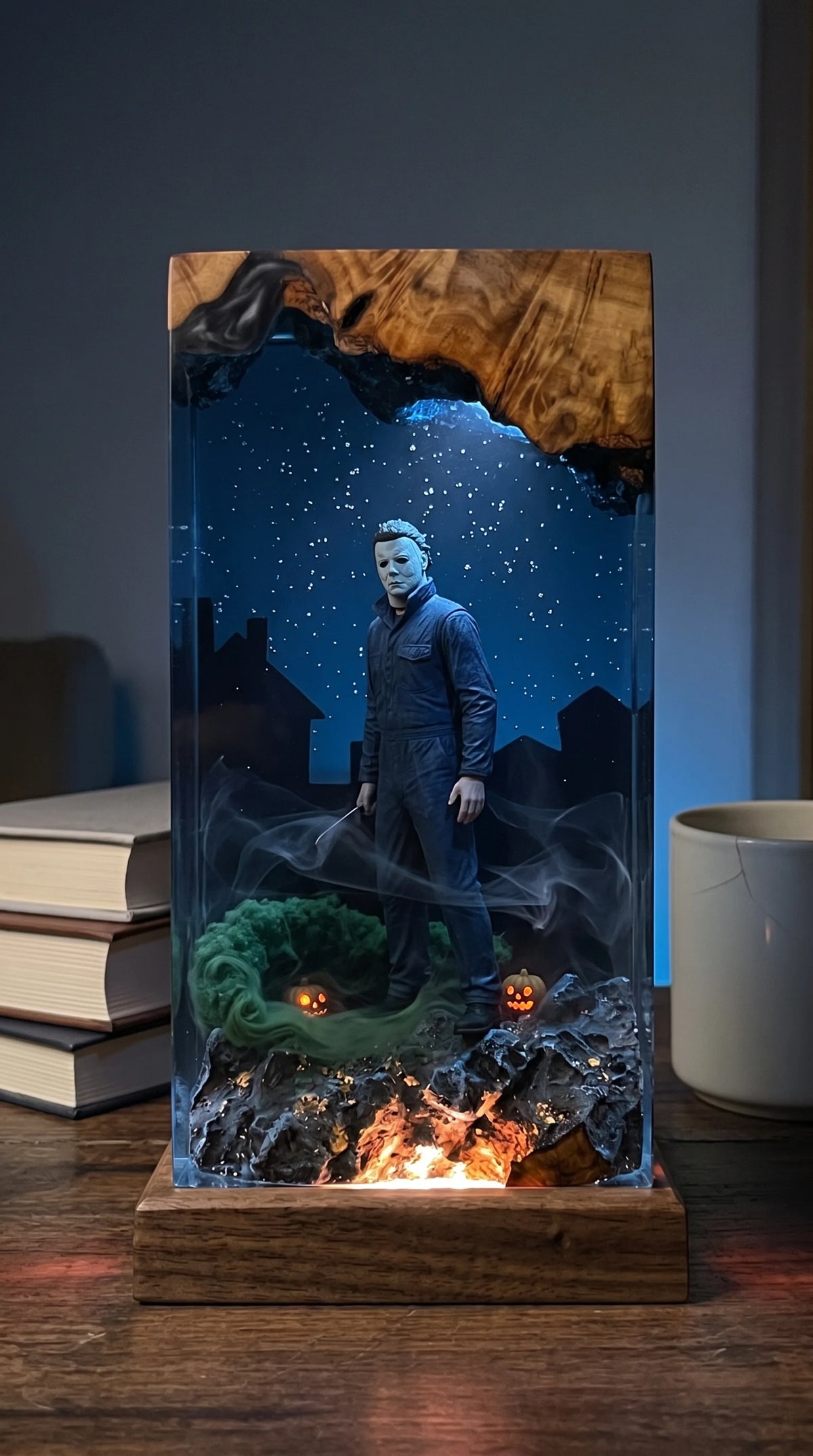 Horror Resin Lamps